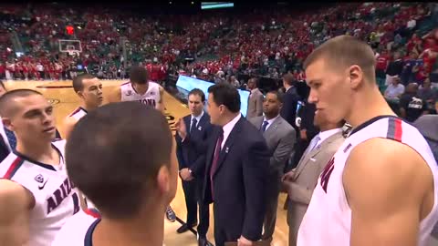 NCAAM: Utah vs Arizona 3/13/2014