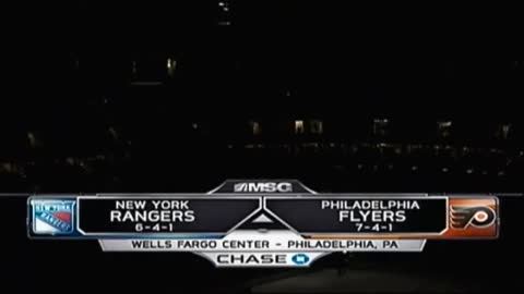 NHL: N.Y. Rangers vs Philadelphia 4/4/2010