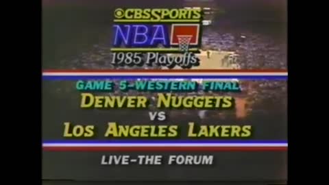NBA: L.A. Lakers vs Denver (WF5)…