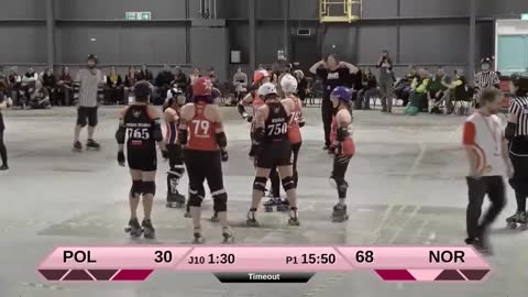 Roller Derby World Cup 2018: Poland vs…