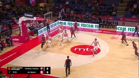 Crvena Zvezda vs AX Armani Milan…