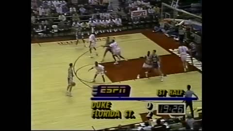 NCAAM: Duke vs Florida State 1/30/1992<br>