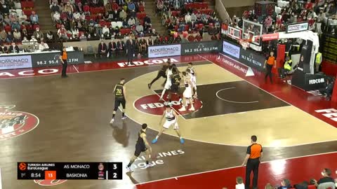 AS Monaco vs Baskonia 3/25/2022