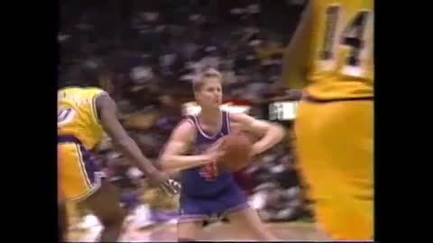 NBA: New York vs Cleveland 2/15/1991