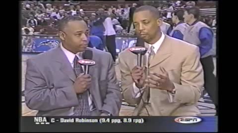NBA: Orlando vs San Antonio 1/31/2003