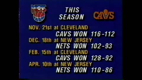 NBA: New Jersey vs Cleveland (First…