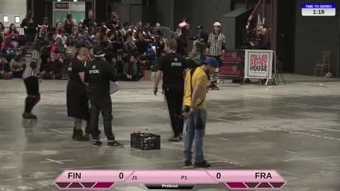 Roller Derby World Cup 2018: Finland vs…