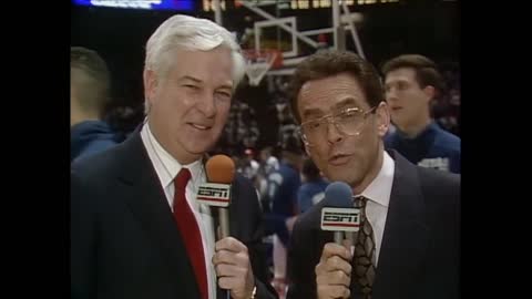 NCAAM: Georgetown vs Villanova 1/29/1990