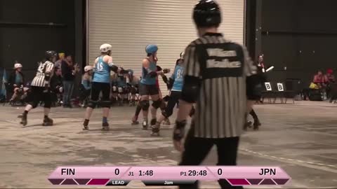 Roller Derby World Cup 2018: Finland vs…