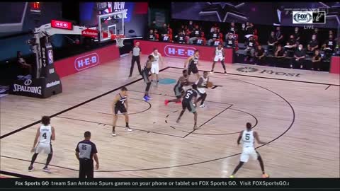 NBA: Sacramento vs San Antonio 7/31/2020
