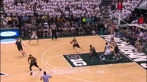 NCAAM: Iowa vs Michigan State 3/6/2014<br>