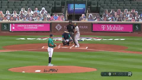 MLB: Oakland vs Seattle 7/31/2020