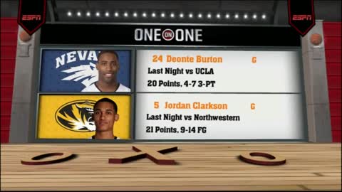 NCAAM: Nevada vs Missouri 11/29/2013