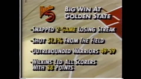 NBA: Atlanta vs Sacramento 2/11/1993<br>