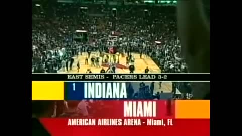 NBA: Indiana vs Miami (ESF6) 5/18/2004
