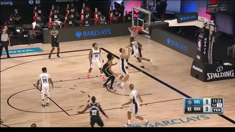 NBA: Orlando vs Brooklyn 7/31/2020
