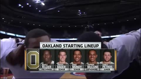 NCAAM: Michigan State vs Oakland…