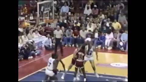 NBA: Philadelphia vs Chicago 3/23/1988<br>