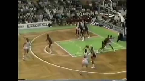 NBA: Boston vs Washington 1/27/1988
