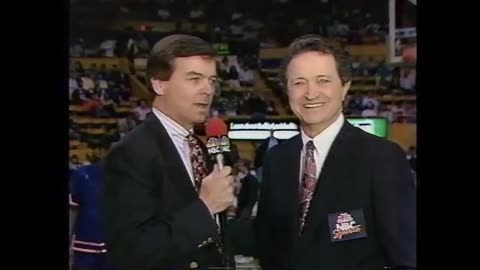 NBA: New York vs Boston 4/14/1991<br>