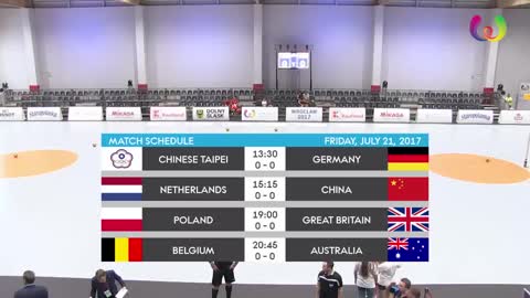 Korfball: Taiwan vs Germany (World…