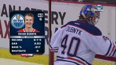 NHL: Edmonton vs Detroit 3/7/2013