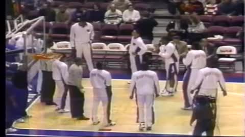 NBA: New York vs Detroit 1/15/1994