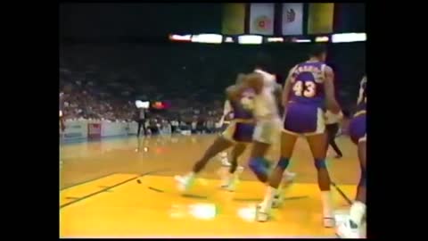 NBA: Golden State vs L.A. Lakers 11/8/1988