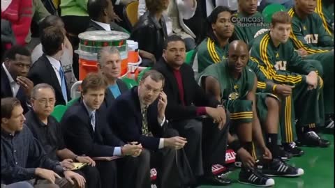 NBA: Seattle vs Boston 3/12/2008