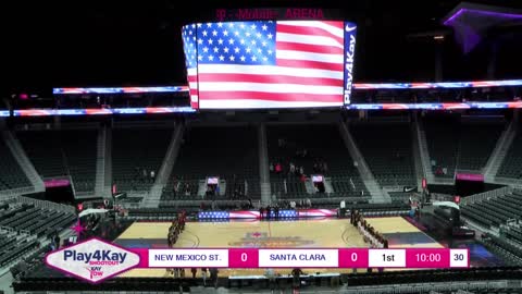 Santa Clara vs New Mexico State 12/21/2016