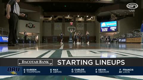NCAAM: Oral Roberts vs South Dakota…