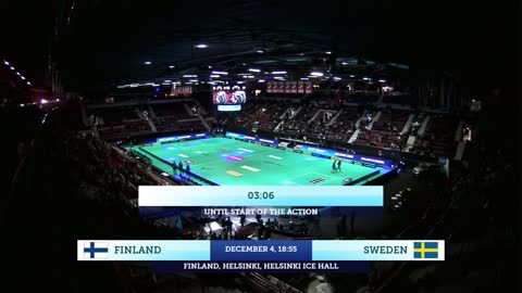 Floorball: Finland vs Sweden (Men's…