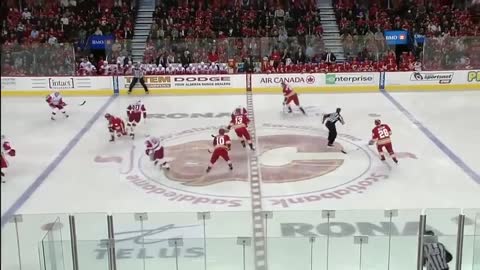 NHL: Detroit vs Calgary 11/3/2010