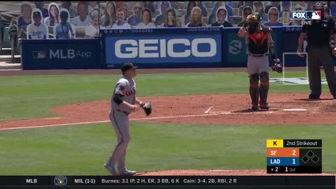 MLB: San Francisco vs L.A. Dodgers…
