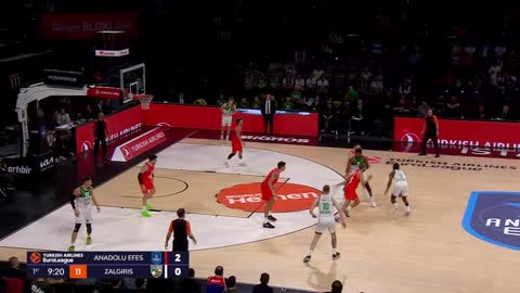 Anadolu Efes vs Zalgiris 11/10/2023<br>