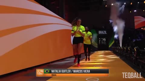 Teqball: Hungary vs Brazil (World Mixed…