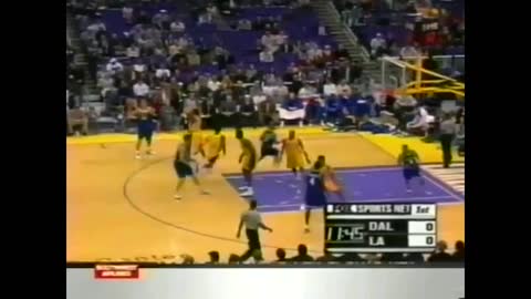 NBA: L.A. Lakers vs Dallas 12/3/2000