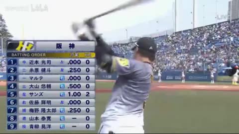 Hanshin vs Yakult 3/27/2021