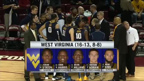 NCAAM: West Virginia vs Oklahoma…