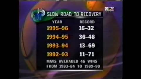 NBA: L.A. Lakers vs Dallas 2/16/1996