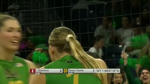 WVB: Stanford vs Notre Dame 9/27/2024<br>