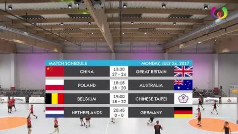 Korfball: Netherlands vs Germany (World…