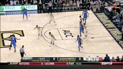 NCAAM: Duke vs Wake Forest 3/5/2014