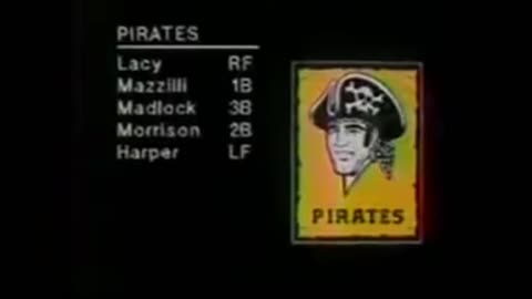 MLB: Pittsburgh vs Philadelphia 8/10/1983