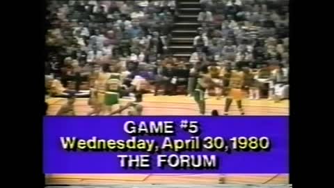 NBA: Philadelphia vs L.A. Lakers 5/4/1980