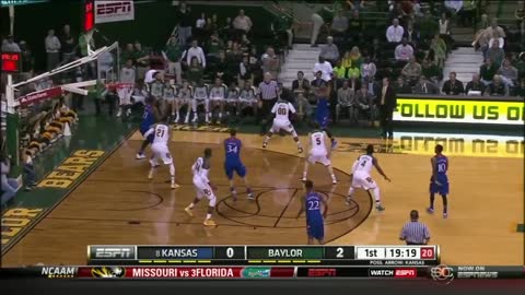 NCAAM: Kansas vs Baylor 2/4/2014