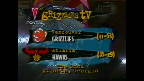 NBA: Atlanta vs Vancouver 3/20/1996