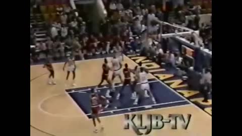NBA: Chicago vs Indiana 4/13/1989